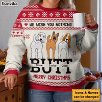 Personalized Christmas Gift We Wish You Nothing Ugly Sweater 29915 thumb 1