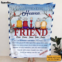 Personalized Memorial Christmas Friendship Blanket 29921 thumb 1