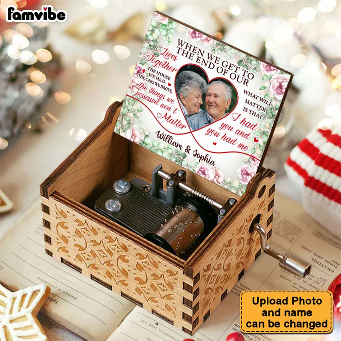 Personalized Gift For Couple I Had You & You Had Me Music Box 29926 1