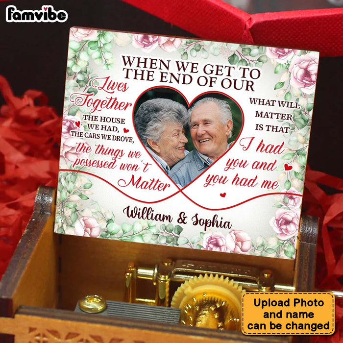 Personalized Gift For Couple I Had You & You Had Me Music Box 29926 1