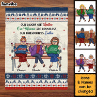 Personalized Our Friendship Is Endless Blanket 29928 thumb 1