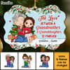 Personalized Christmas Gift Love Between Grandma And Granddaughter Is Forever Benelux Ornament 29930 1
