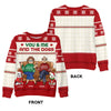 Personalized Gift For Couple You And Me And The Dogs Ugly Sweater 29933 1