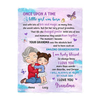 Personalized Gift For Granddaughter I Love You Blanket 29935 thumb 1