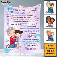Personalized Gift For Granddaughter I Love You Blanket 29935 thumb 1