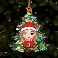 Personalized Gift For Granddaughter Christmas Tree Ornament 29939 thumb 1