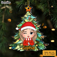 Personalized Gift For Granddaughter Christmas Tree Ornament 29939 thumb 1