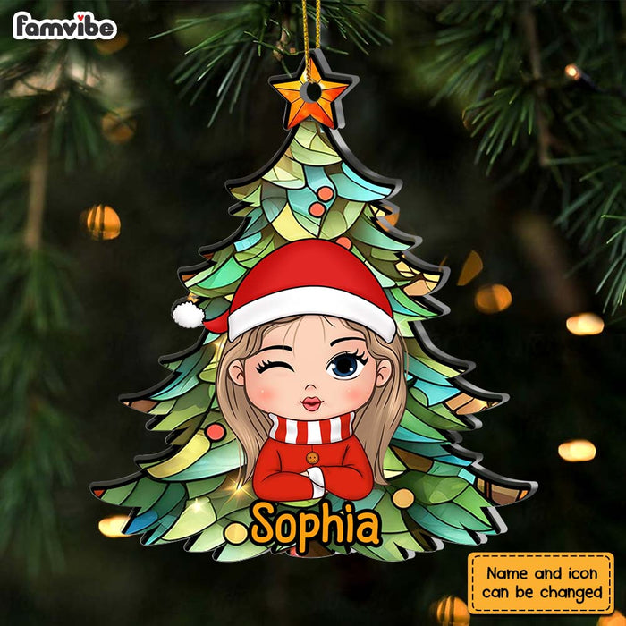 Personalized Gift For Granddaughter Christmas Tree Ornament 29939 1
