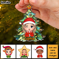 Personalized Gift For Granddaughter Christmas Tree Ornament 29939 thumb 1
