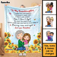 Personalized Birthday Gift For Granddaughter Blanket 29940 thumb 1