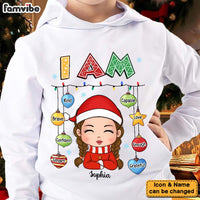 Personalized Christmas Gift For Granddaughter I Am Kid T Shirt - Kid Hoodie - Kid Sweatshirt 29943 thumb 1