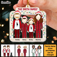 Personalized Christmas Gift For Family Photo Frame Ornament 29954 thumb 1
