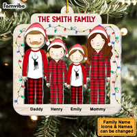 Personalized Christmas Gift For Family Photo Frame Ornament 29954 thumb 1