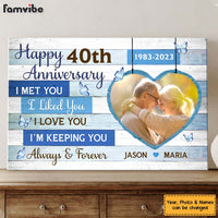 Personalized Anniversary Gift For Couple I'm Keeping You Canvas 29961 thumb 1