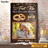 Personalized Couple From Our First Kiss Canvas 29962 1