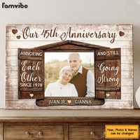 Personalized Anniversary Gift Annoying Each Other Since Canvas 29964 thumb 1