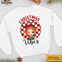 Personalized Granddaughter Christmas Vibe Kid T Shirt - Kid Hoodie - Kid Sweatshirt 29968 thumb 1