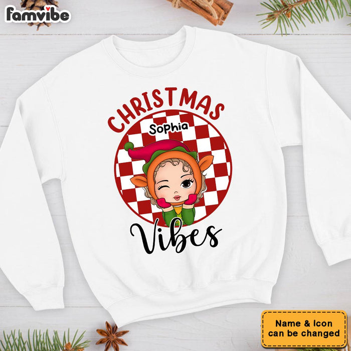 Personalized Granddaughter Christmas Vibe Kid T Shirt - Kid Hoodie - Kid Sweatshirt 29968 1