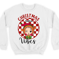 Personalized Granddaughter Christmas Vibe Kid T Shirt - Kid Hoodie - Kid Sweatshirt 29968 thumb 1
