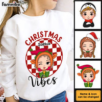 Personalized Granddaughter Christmas Vibe Kid T Shirt - Kid Hoodie - Kid Sweatshirt 29968 thumb 1