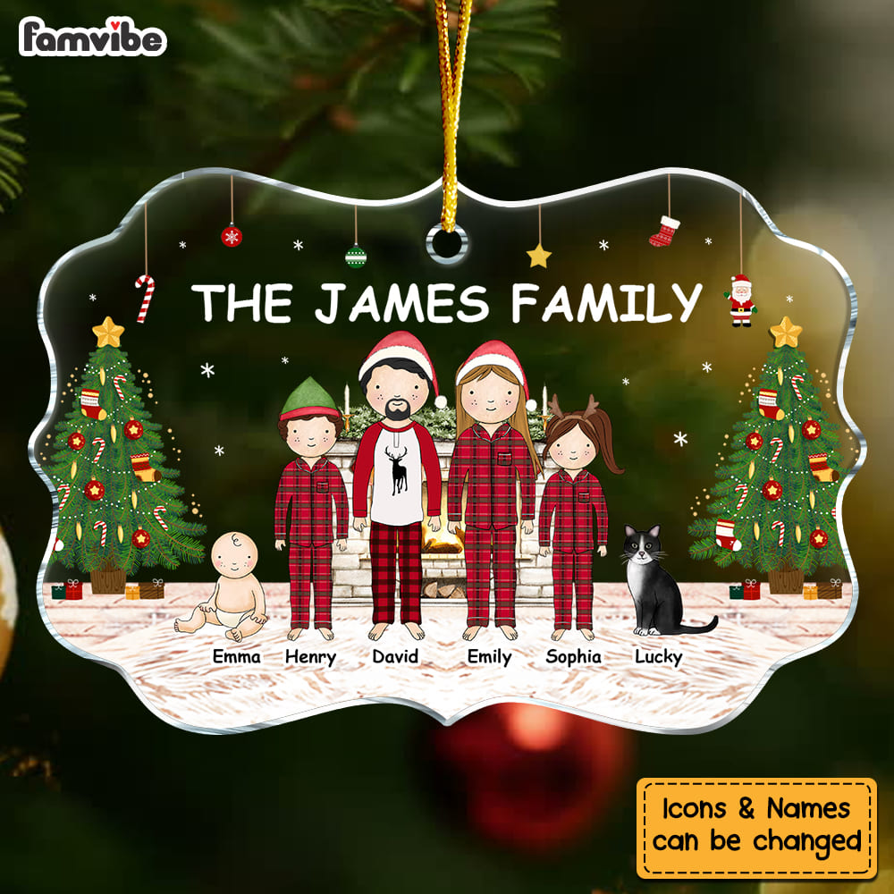Personalized Gift For Family Christmas Benelux Ornament 29983 Primary Mockup