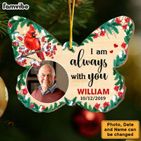 Personalized Memorial Cardinal Gift I Am Always With You Ornament 29984 thumb 1
