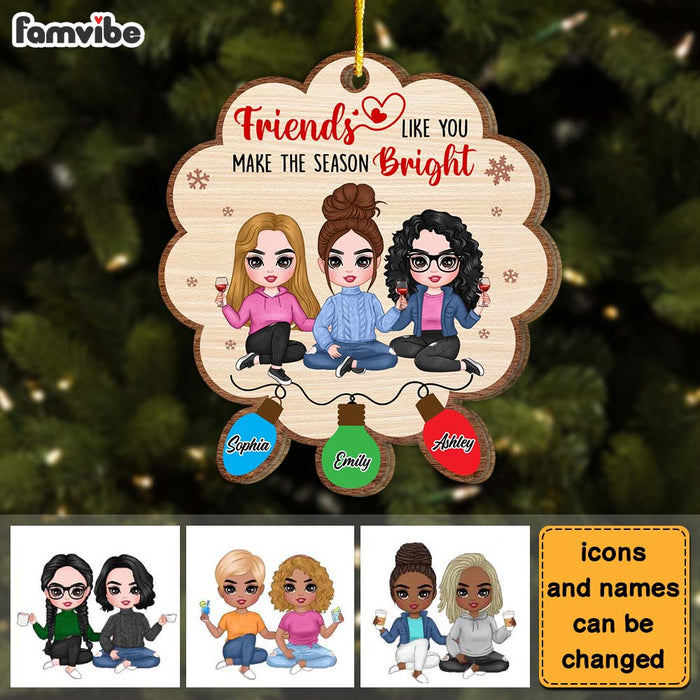 Personalized Friendship Friends Like You Ornament 29987 1
