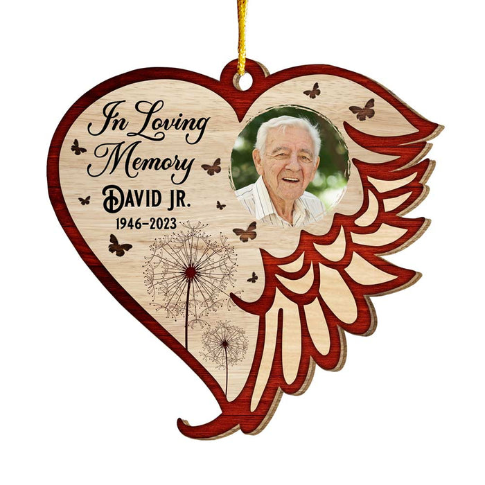 Personalized Memorial Dandelion In Loving Memory Ornament 29994 1