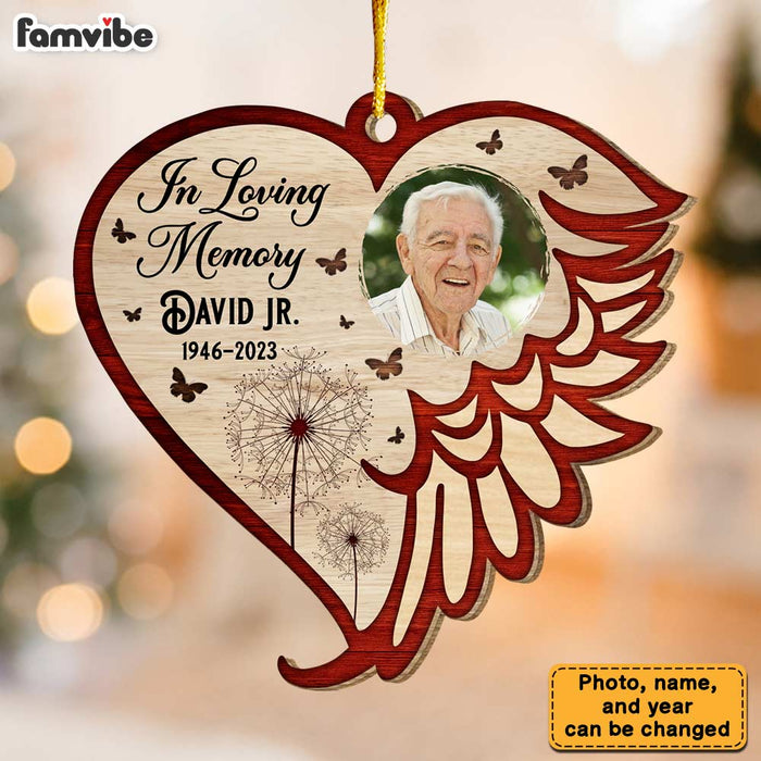 Personalized Memorial Dandelion In Loving Memory Ornament 29994 1