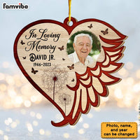 Personalized Memorial Dandelion In Loving Memory Ornament 29994 thumb 1