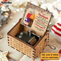 Personalized The Day I Met You Couple Music Box 29998 thumb 1