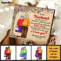 Personalized The Day I Met You Couple Music Box 29998 thumb 1