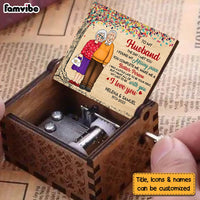 Personalized The Day I Met You Couple Music Box 29998 thumb 1