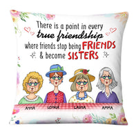 Personalized Gift For Friends Become Sisters Pillow 30774 thumb 1