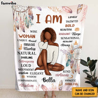 Personalized Gift For Daughter I Am Blanket 31347 thumb 1