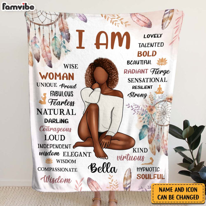 Personalized Gift For Daughter I Am Blanket 31347 1