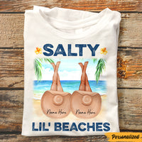 Personalized Friends Salty Lil Beach T Shirt JN233 95O47 thumb 1