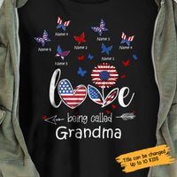 Personalized Mom Grandma Love Being T Shirt MY271 30O58 thumb 1
