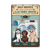 Personalized Indoor Decor Laundry Room Metal Sign JR36 23O23 1