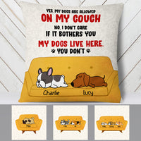 Personalized Dog Couch  Pillow SB251 81O53 (Insert Included) thumb 1