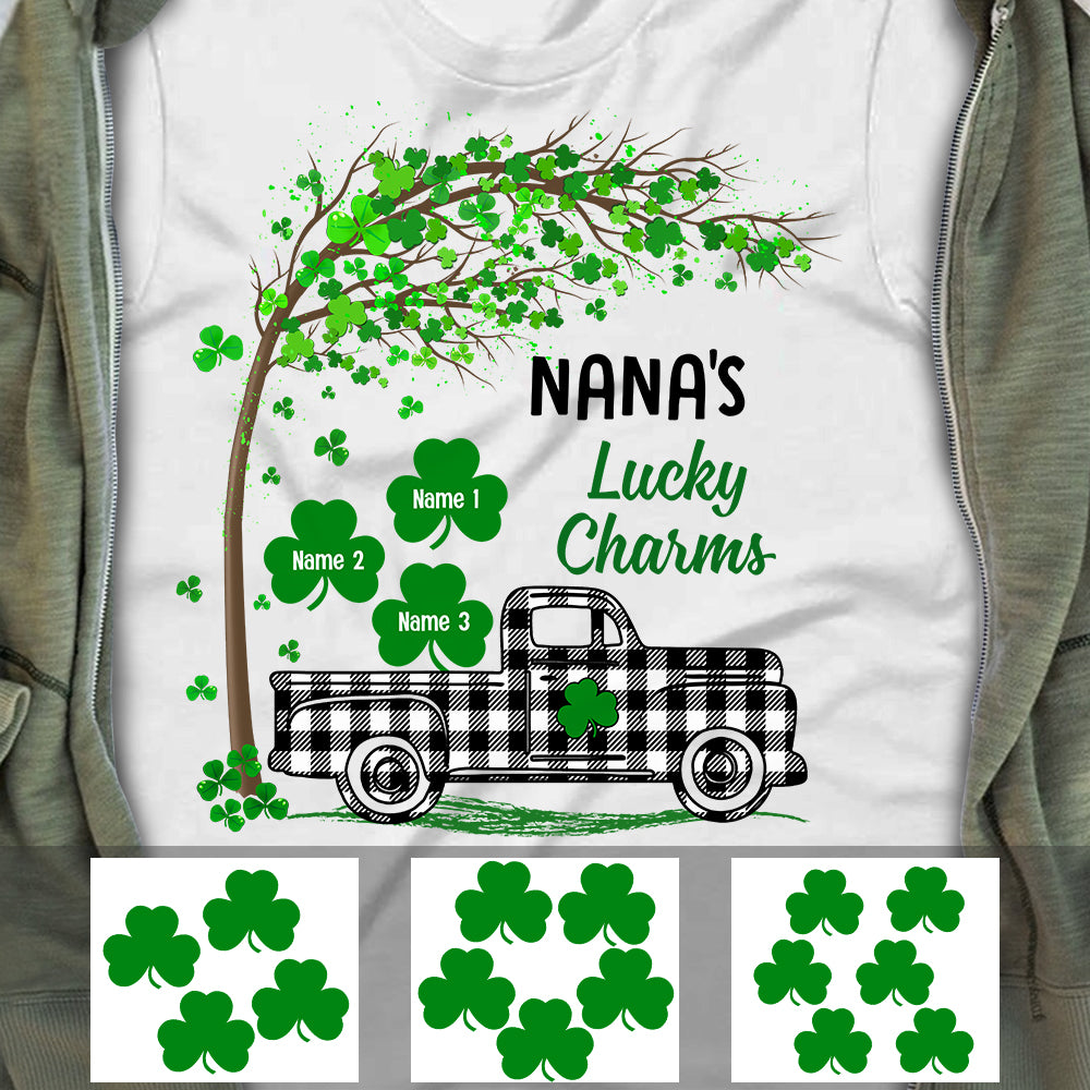 Personalized Patrick Day Irish Grandma T Shirt JR273 65O57