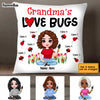 Personalized Mom Grandma Love Bugs Pillow MR31 95O34 1