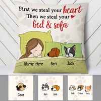 Personalized Dog Steal Bed  Pillow SB251 73O53 thumb 1
