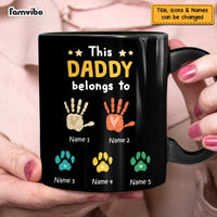 Personalized This Dad Belongs To Mug MY142 30O58 thumb 1