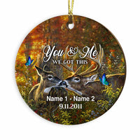 Personalized Deer Hunting Couple We Got This  Ornament SB93 73O65 thumb 1