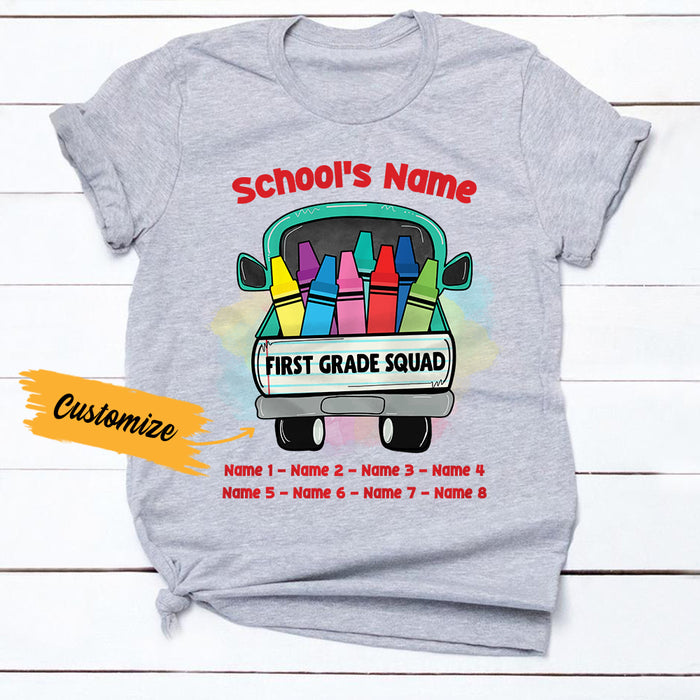 Personalized Teacher T Shirt JN284 26O36 1