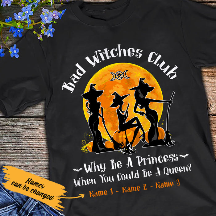 Personalized Witch Friends Halloween T Shirt SB75 87O53 1