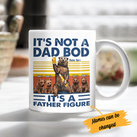 Personalized Bear Dad Bod Father Figure Mug AP225 65O60 thumb 1