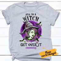 Personalized Halloween I'm A Witch White T Shirt JL163 95O65 thumb 1