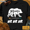 Personalized Mom Mama Bear T Shirt JN187 85O53 thumb 1